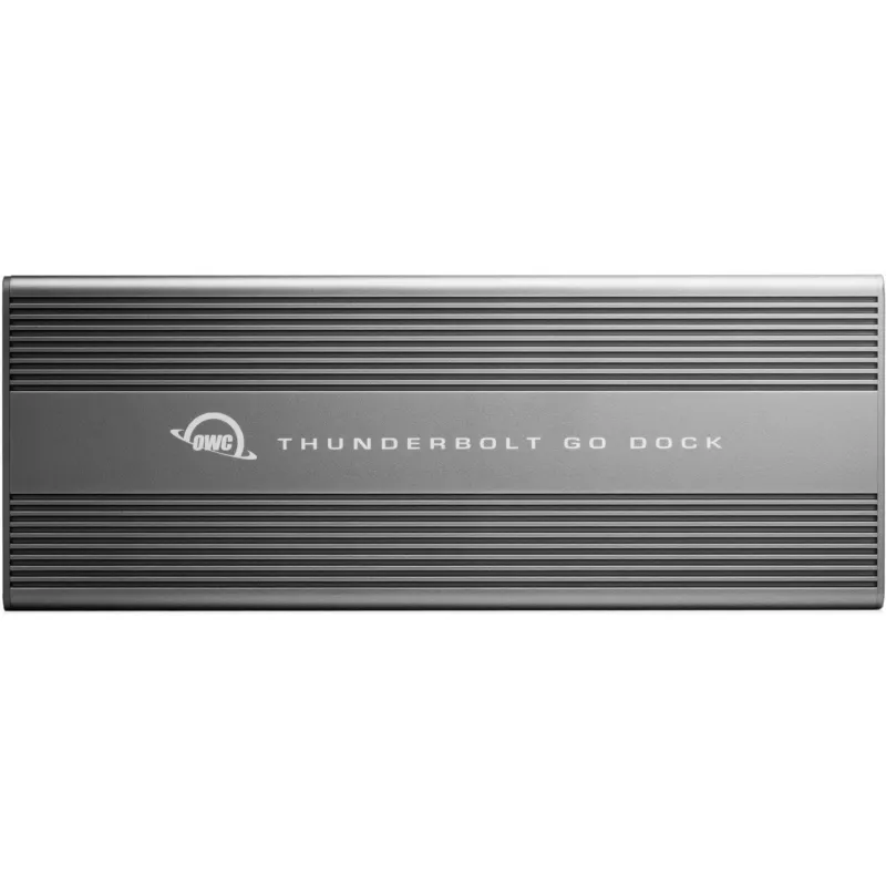 OWC Go Dock - Docking station - Thunderbolt 4 - HDMI, 2 x Thunderbolt 4 - GigE, 2,5 GigE - 120 Watt