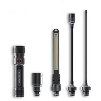 Faixa para lanterna de cabeça Ledlenser Workers Friend preto 280 lm