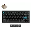 Teclado mecânico 75% Keychron Q1 Ultra 8K – USB + RF sem fios + Bluetooth, RGB, preto