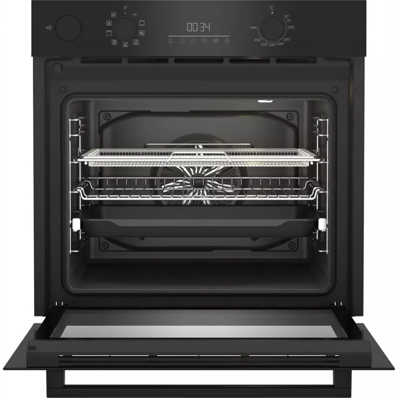 Forno elétrico de encastrar BEKO BBIS17300BSEA, 60 cm, 72 L, multifunções, SteamAid™, Airfry, A+