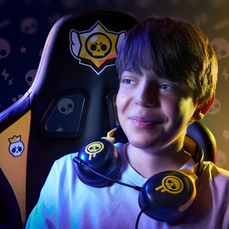 Headset de gaming Subsonic Brawl Stars Drippy Skull