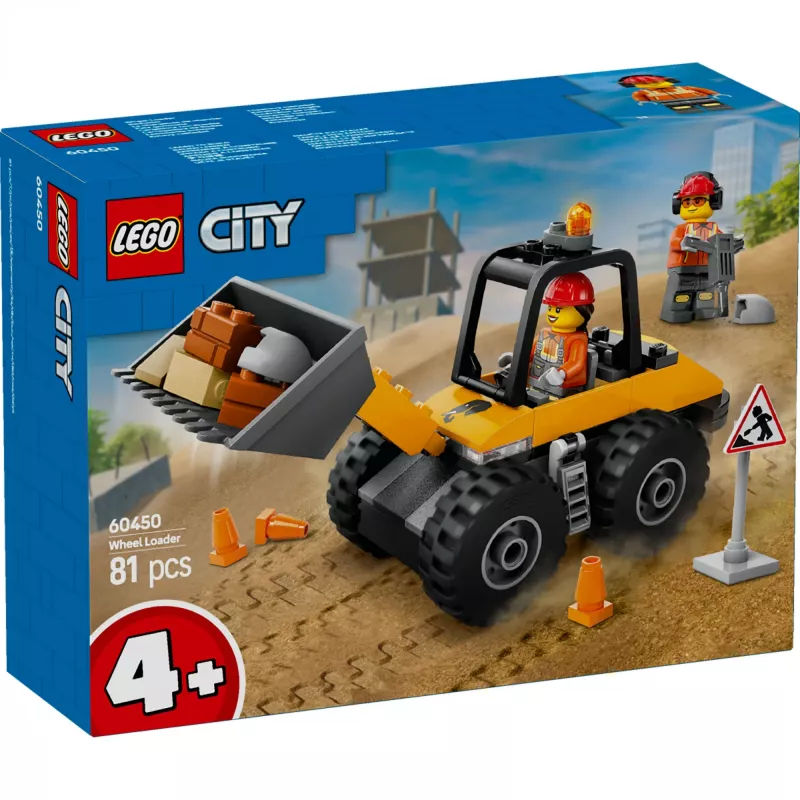 LEGO City 60450 Carregadora de Rodas Amarela