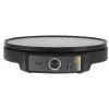 Adler AD 3093 Máquina de crepes elétrica de dupla face 2 em 1, 1600 W, preto