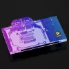 Bloco de refrigeração líquida Barrow LRC2.0 para RTX 4080 FE Aurora RGB acrílico