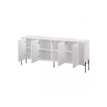 Cómoda VERA 190x40x80 branco mate
