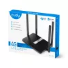 Router WLAN Cudy LT500 Fast Ethernet dual-band (2,4 GHz / 5 GHz) 4G preto
