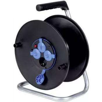 Tambor de cabo AS Schwabe 10208 para 230V 50Hz, tambor de cabo elétrico enrolável