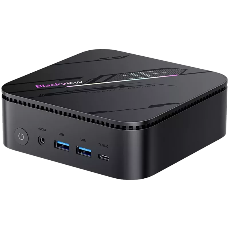 Mini-PC Blackview MP100 Pro I5-12450H 16GB 1TB W11 PRO preto