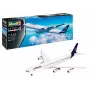 Maquete em plástico REVELL Airbus A340-300 Lufthansa New Livery escala 1:144