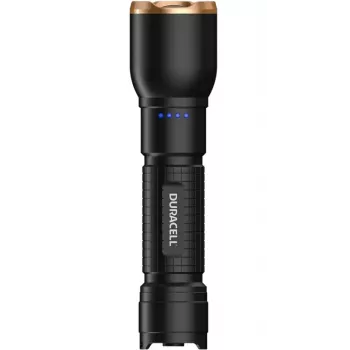 Duracell DF1500R caixa presente lanterna preta