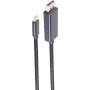 Cabo DisplayPort shiverpeaks BS10-62025 1 m USB Type-C preto (BS10-62025)