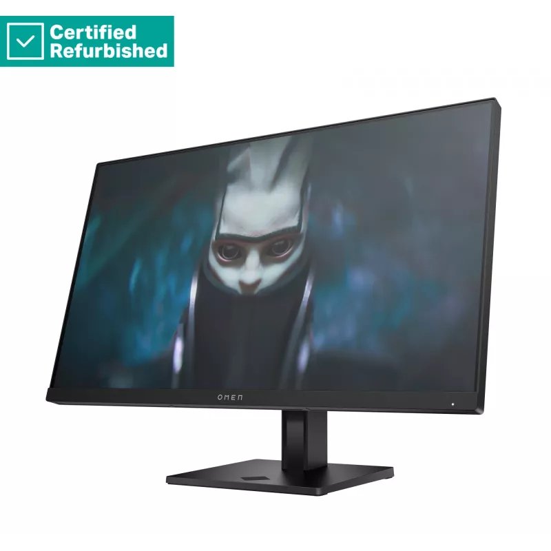 RENEW GOLD OMEN by HP 24 Monitor Gaming FHD - 23,8 inch 1920x1080 FHD 300-nit 165Hz AG, IPS, 2x HDMI/DisplayPort, altura ajustável/inclinação/rotação, 1 ano