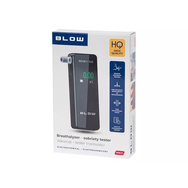 Teste de alcoolemia BLOW 9900