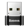 Adaptador conversor Baseus ficha USB para conector fêmea USB-C preto
