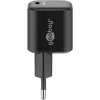Carregador Goobay 65331 carregador rápido AC para interior preto USB Type-C