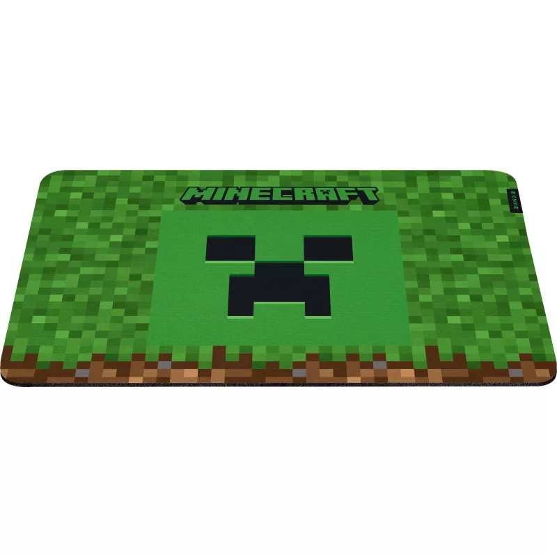 Tapete de rato Razer Gigantus V2 Medium Minecraft Edition — superfície texturizada, base de borracha, tamanho médio