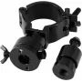EUROLITE Abraçadeira TPZ-1 preta com pino TV – abraçadeira de iluminação/treliça para luminárias
