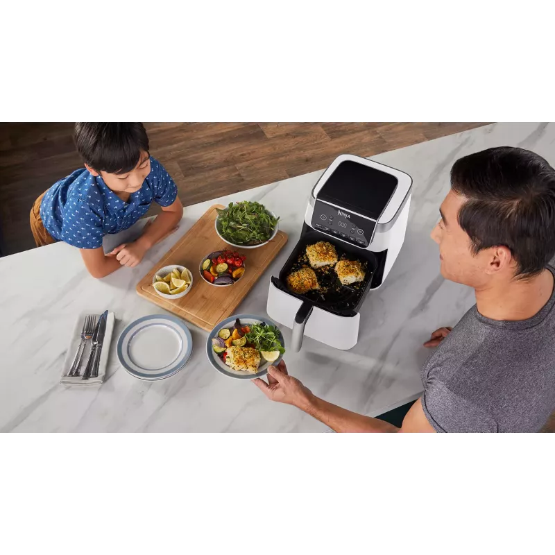Fritadeira a ar quente Ninja AF180EUWH 6,2 L 2000 W branco
