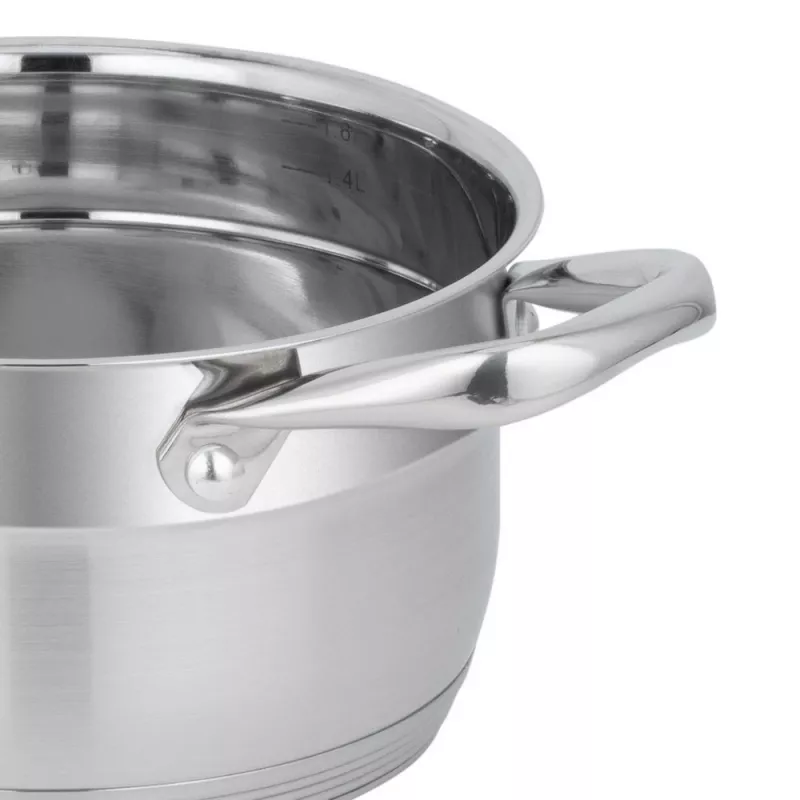 Panela redonda de aço inoxidável Resto Kitchenware Libra 1,9 L