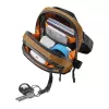 Bolsa de viagem Tomtoc Aviator-T37 com alça de ombro, tecido X-Pac, castanho