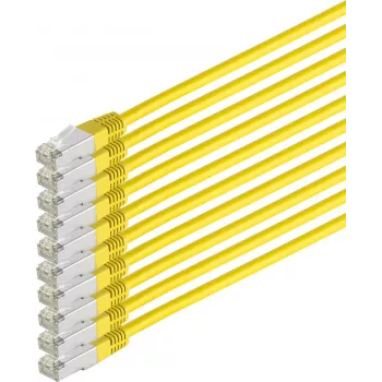 Cabo de rede S/CONN RJ45-RJ45 ShiverPeaks 75711-H0.5Y-SET10