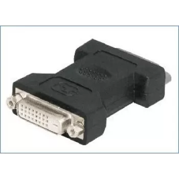 Adaptador DVI, conector fêmea DVI 24+1 pinos / conector fêmea DVI 24+1 pinos adaptador para ligar dois cabos DVI (38998)