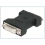 Adaptador DVI, conector fêmea DVI 24+1 pinos / conector fêmea DVI 24+1 pinos adaptador para ligar dois cabos DVI (38998)