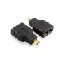 Adaptador de cabo Techly IADAP-HDMI-MD Micro HDMI D preto