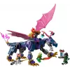Brinquedo de construção LEGO NINJAGO 71842 Rontu o Dragão Mestre — 381 peças, 4 minifiguras, modelo de exposição 130 mm