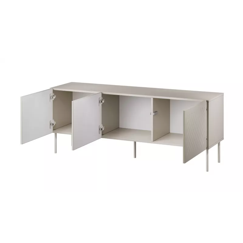 Móvel RTV Cama SIENA 150.5x40x60 caxemira mate