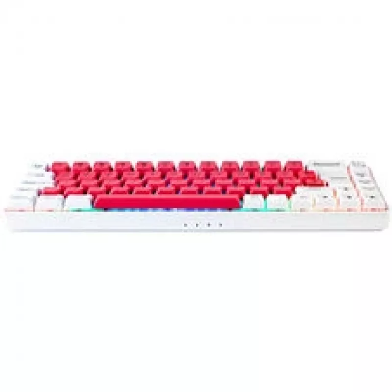 Teclado gaming GAMIAC TKL69G SF, Kailh vermelho - branco/vermelho
