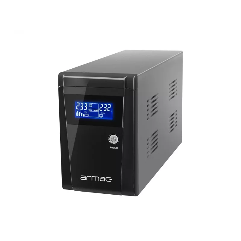 Fonte de alimentação ininterrupta ARMAC O/1000F/LCD 1000VA com ecrã LCD
