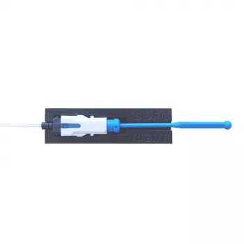 Suporte de fibra EasySplicer SC preto FH101009 para conetores SC fusão e preparação de fusão