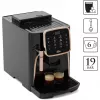 Okka Espresso Pro, Máquina automática preta/bronze, 1450 Watt