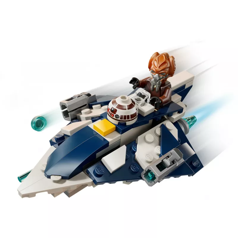 LEGO Microfighter Star Wars Plo Koons Jedi Starfighter 75400 — 89 peças, 1 minifigura, idade 6+