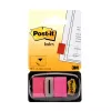 Marcadores Post-it 3M Rosa, estreitos, 50 marcadores, dimensões 25,4 x 43,2 mm, em distribuidor descartável (I680-21)