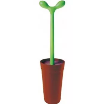 Escova de sanita com suporte Alessi ASG04 multicolor 480 mm de altura 12 cm de diâmetro