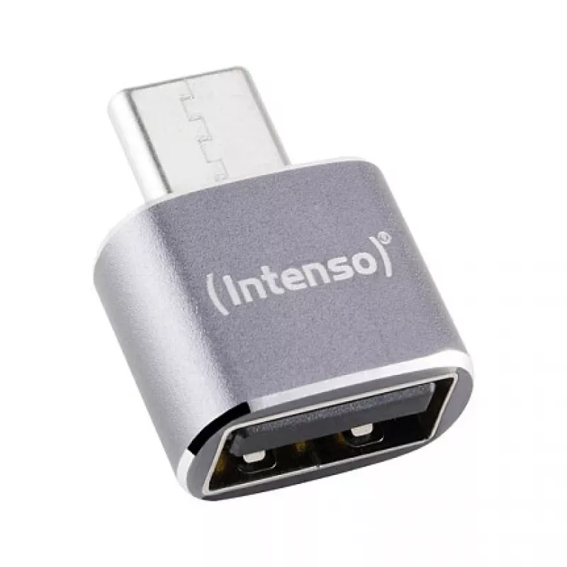 Intenso pack de 3 adaptadores USB USB-A -> USB-C C480C alumínio