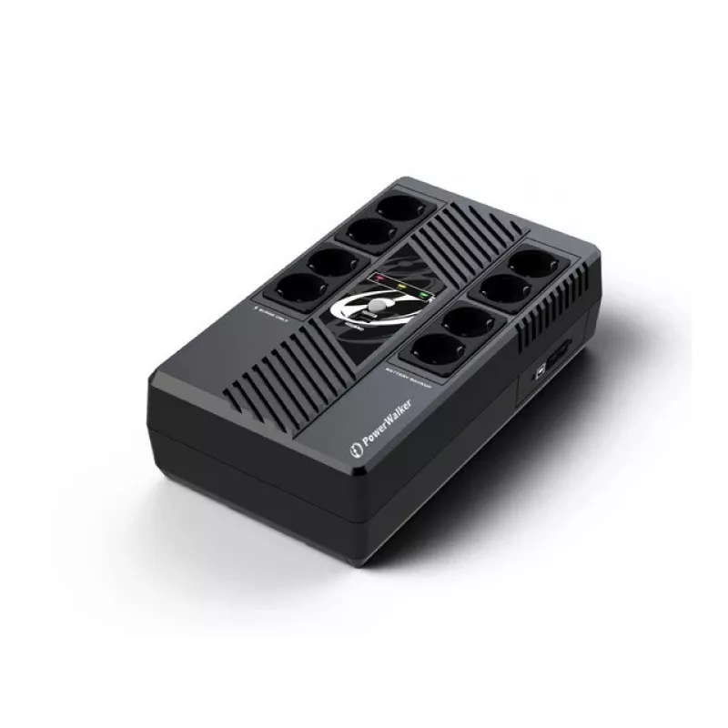 PowerWalker VI 800 MS FR UPS (unidade de alimentação ininterrupta) line-interactive 0,8 kVA 480 W 8 tomadas AC