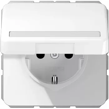 Tomada embutida JUNG CD 1520 BFNAKL WW Schuko tipo F 16A 250V Branco
