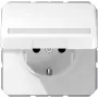 Tomada embutida JUNG CD 1520 BFNAKL WW Schuko tipo F 16A 250V Branco