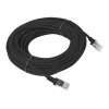 Cabo de rede LANBERG PCU6-10CC-1000-BK RJ-45 Cat6 U/UTP 10 m preto