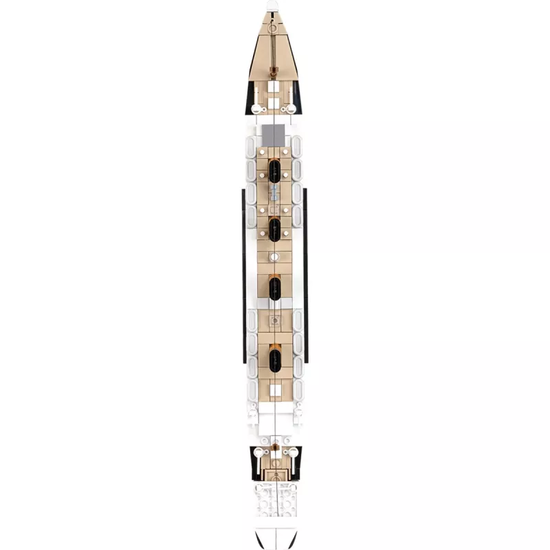 Conjunto de construção Cobi R.M.S. Titanic Modelo 593 peças COBI-1680 — Blocos de montagem à escala