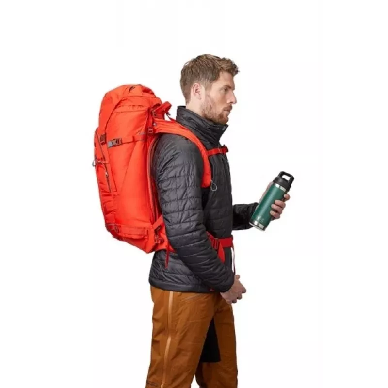 Mochila de caminhada Gregory Targhee S/M 45 l vermelho