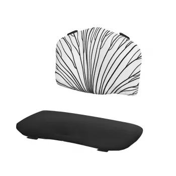 Almofada de assento para cadeira alta kinderkraft ENOCK – preto e branco