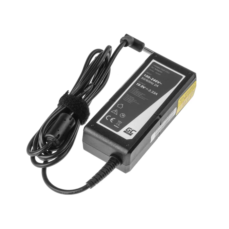 Green Cell AD49P fonte de alimentação/carregador para interiores 65 W preto
