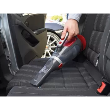 Aspirador de mão Black & Decker ADV1200 cinzento, vermelho sem saco