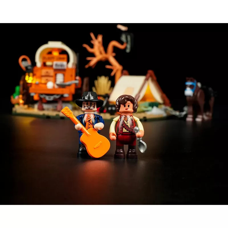Acampamento de cowboys, Brinquedo de construção