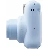 Máquina fotográfica instantânea Fujifilm Instax Mini 12 azul — impressões 86 x 54 mm, distância focal 60 mm, obturador eletrónico