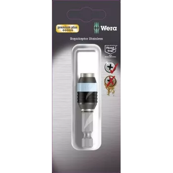 Wera 3888/4/1 K suporte universal Rapidaptor em aço inoxidável comprimento 50 mm (05073616001)